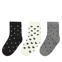 Nelli Blu Súprava 3 párov vysokých detských ponožiek Nelli Blu 7KB-003-SS24 (3-PACK) Farebná