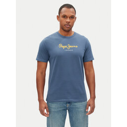Pepe Jeans Pepe Jeans Majica Eggo N PM508208 Modra Regular Fit