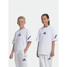 adidas adidas Camiseta Z.N.E. JJ4144 Blanco Loose Fit