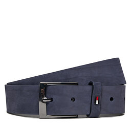 Tommy Hilfiger Herrbälte Tommy Hilfiger Adan Nubuck 3.5 AM0AM12050 Space Blue DW6