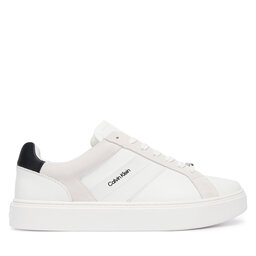 Calvin Klein Sneakers Calvin Klein Classic Cupsole Laceup Tape Lth YM0YM01430 Weiß