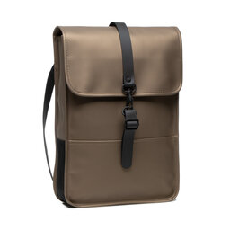 

Рюкзак Rains Backpack Mini 12800 Metallic Mist, Коричневий