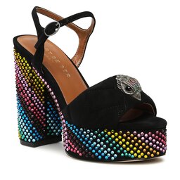 Kurt Geiger Sandały Kurt Geiger 225-Kensington Platform Sdl 9798809209 Blk/Other