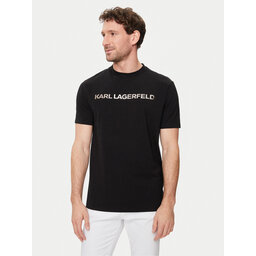 KARL LAGERFELD KARL LAGERFELD T-Shirt 755053 542221 Μαύρο Regular Fit