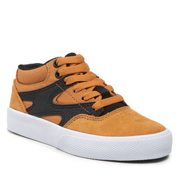 

Снікерcи DC Kalis Vulc Mid ADBS300367 Wheat/Black(WEA), Жовтий