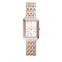 Fossil Zegarek Fossil Raquel ES5222 Silver/Gold