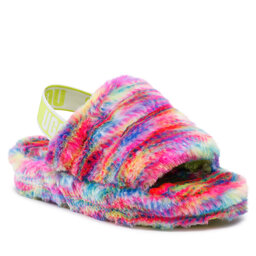 Ugg Pantuflas Ugg W Fluff Yeah Pixelate 1125007 Wht