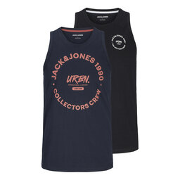 Jack&Jones Jack&Jones 2er-Set Tank-Tops Simon 12276429 Bunt Regular Fit