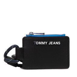 Tommy Jeans Kreditinių kortelių dėklas Tommy Jeans Tjw Ess Hanging Wallet AW0AW10182 BDS