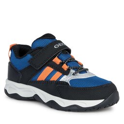 Geox Sneakers Geox J Calco Boy J26CLA 014CE C4M2T D Dk Blue/Orange