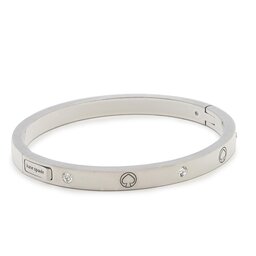 Kate Spade Apyrankė Kate Spade Engraved Spade WBRUI002 Sliver 040