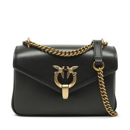 Pinko Soma Pinko Cupido Messenger Mini Suede AI 23-24 PCPL 101749 A0QO Black Z99Q