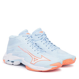 Mizuno Hallenschuhe Mizuno Wave Lightning Elite Mid V1GC2605 Hellblau