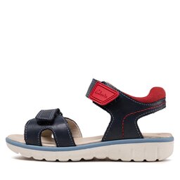 

Босоніжки Clarks Roam Surf K 261580507 Navy Leather, Cиній