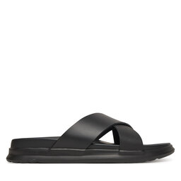 Tommy Hilfiger Чехли Tommy Hilfiger D Density Hilfiger Lth Cc Sand FM0FM05358 Черен