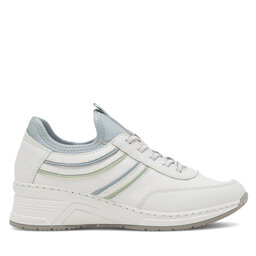 Rieker Sneakersy Rieker N4381-80 Bílá