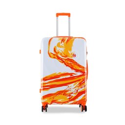 Semi Line Stor hård resväska Semi Line T5655-3 Orange