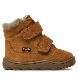 Froddo Kozaki Froddo Zeru Tex Furry Barefoot G2110149-2 M Brązowy