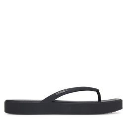 Crocs Zehentrenner Crocs Miami Square Flatform Flip 214161 Schwarz