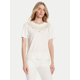 Rinascimento Rinascimento Camiseta CFC0125707003 Blanco Regular Fit