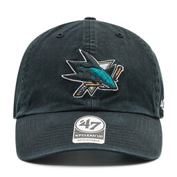 

Бейсболка 47 Brand San Jose Sharks '47 Clean Up H-RGW22GWS-BK Black, Чорний