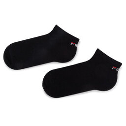 

Набір 3 пар низьких шкарпеток unisex Fila Calza F9100 Black 200, Чорний