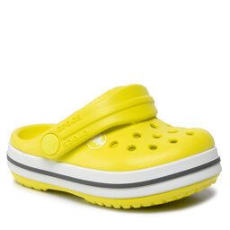 Crocs Șlapi Crocs Crocband Clog T 207005-725 Citrus/Grey