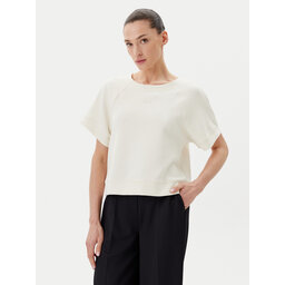 BOSS BOSS T-Shirt C_Emsa 50541011 Creme Regular Fit