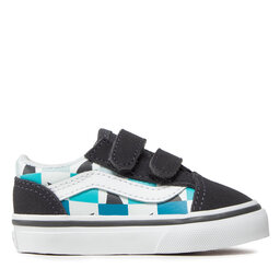 

Кросівки Vans Old Skool V VN000D3YAC31 (Glow Checkerboard) Sharks, Кольоровий