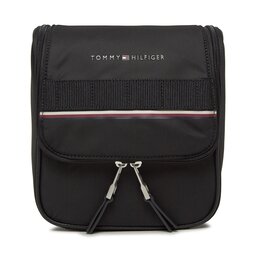 Tommy Hilfiger Kosmētikas somiņa Tommy Hilfiger Th Elevated Nylon Washbag AM0AM11608 Black BDS