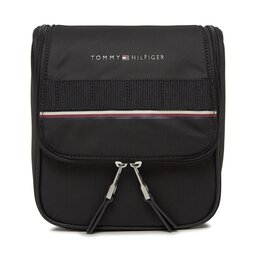 Tommy Hilfiger Pochette per cosmetici Tommy Hilfiger Th Elevated Nylon Washbag AM0AM11608 Black BDS