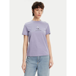 Calvin Klein Jeans Calvin Klein Jeans Camiseta Shadow Graphic J20J225545 Violeta Regular Fit
