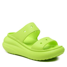 Crocs Mules / sandales de bain Crocs Classic Crush Sandal 207670 Limeade