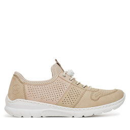 Rieker Sneakersy Rieker L3254-62 Béžová