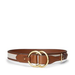 Lauren Ralph Lauren Ζώνη Γυναικεία Lauren Ralph Lauren Bend Back 37 412904516001 Natural/Lauren Tan