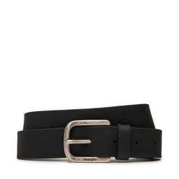 Wrangler Pasek Męski Wrangler Full Grain 112358071 Czarny