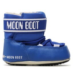 Moon Boot Śniegowce Moon Boot Crib 34010200005 Niebieski