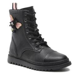 Geox Kozačky Geox J Gillyjaw G. A J267XA 000BC C9999 S Black
