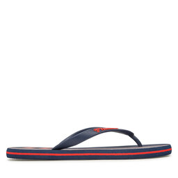 

В'єтнамки Hummel Multi Stripe Flip Flop 214038-1032 Black Iris/Flame Scarlet, Cиній