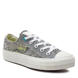 

Кеди Converse Ctas II Ox 155732C White/Vaporous Gray/Fresh Cyan, Сірий