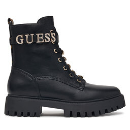 Guess Schnürstiefeletten Guess FLFFIC ELE10 Schwarz
