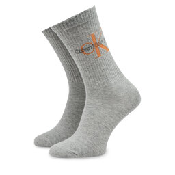 

Набір 4 пар високих жіночих шкарпеток Calvin Klein Jeans 701224131 Grey Bombo 002, Кольоровий