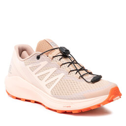 Salomon Topánky Salomon Sense Ride 4 W 414503 20 V0 Sirocco/Peachy Keen/Red Orange