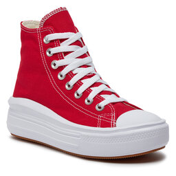 Converse Plátěnky Converse Chuck Taylor All Star Move A09073C Red/White/Gum
