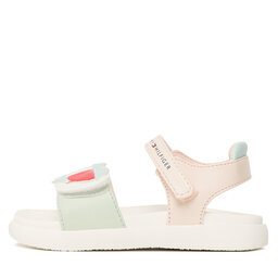 

Босоніжки Tommy Hilfiger Heart Velcro Sandal T1A2-32754-1355 S White/Multicolor X256, Білий