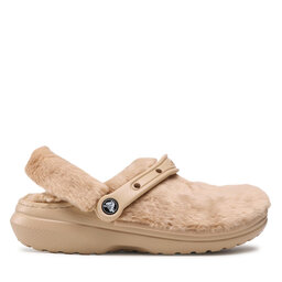 

Шльопанці Crocs Classic Fur Sure 207303 Chai 1, Бежевий