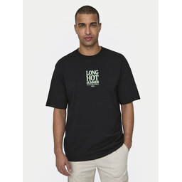Only & Sons Only & Sons Camiseta Kenny 22028736 Negro Relaxed Fit