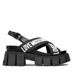

Босоніжки LOVE MOSCHINO JA16287G0EJN300A Nero/Bian, Чорний