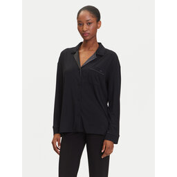 BOSS BOSS Pyjamahemd Sheen 50545588 Schwarz Relaxed Fit