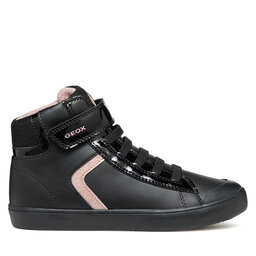 Geox Sneakersy Geox J Gisli Girl J464NA 05402 C9289 M Černá